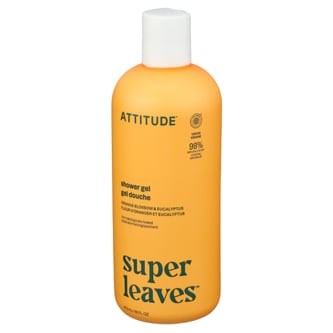 Attitude Super Leaves Shower Gel, Orange Leaves